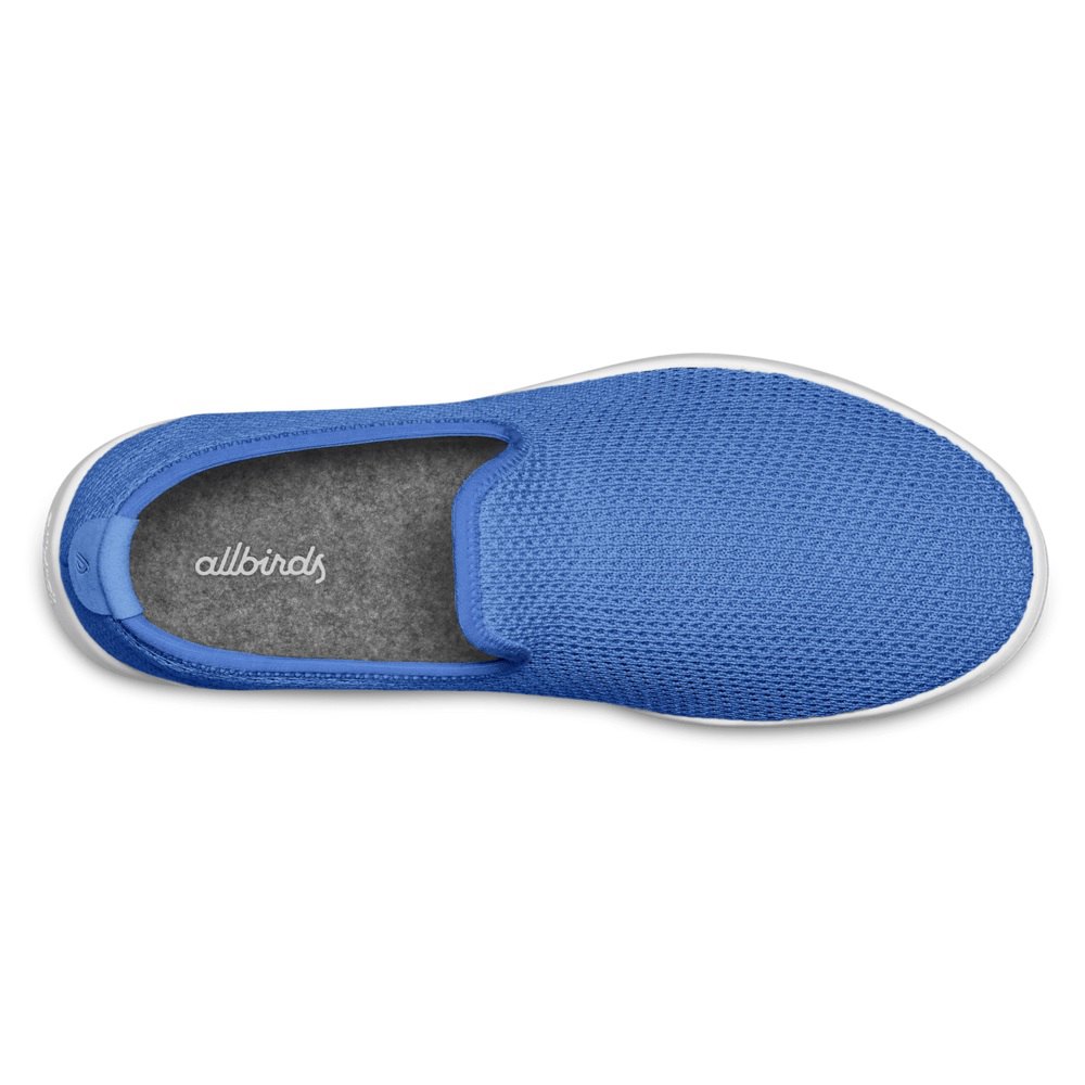 Allbirds Women\'s Tree Loungers - Slip-Ons Blue - KSP986532